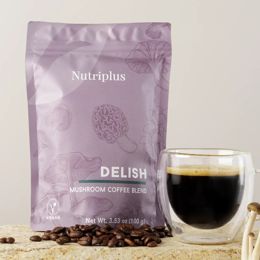 delish mushroom coffee
